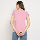 Ladies' Round Neck T-Shirt, Pink, small image number null