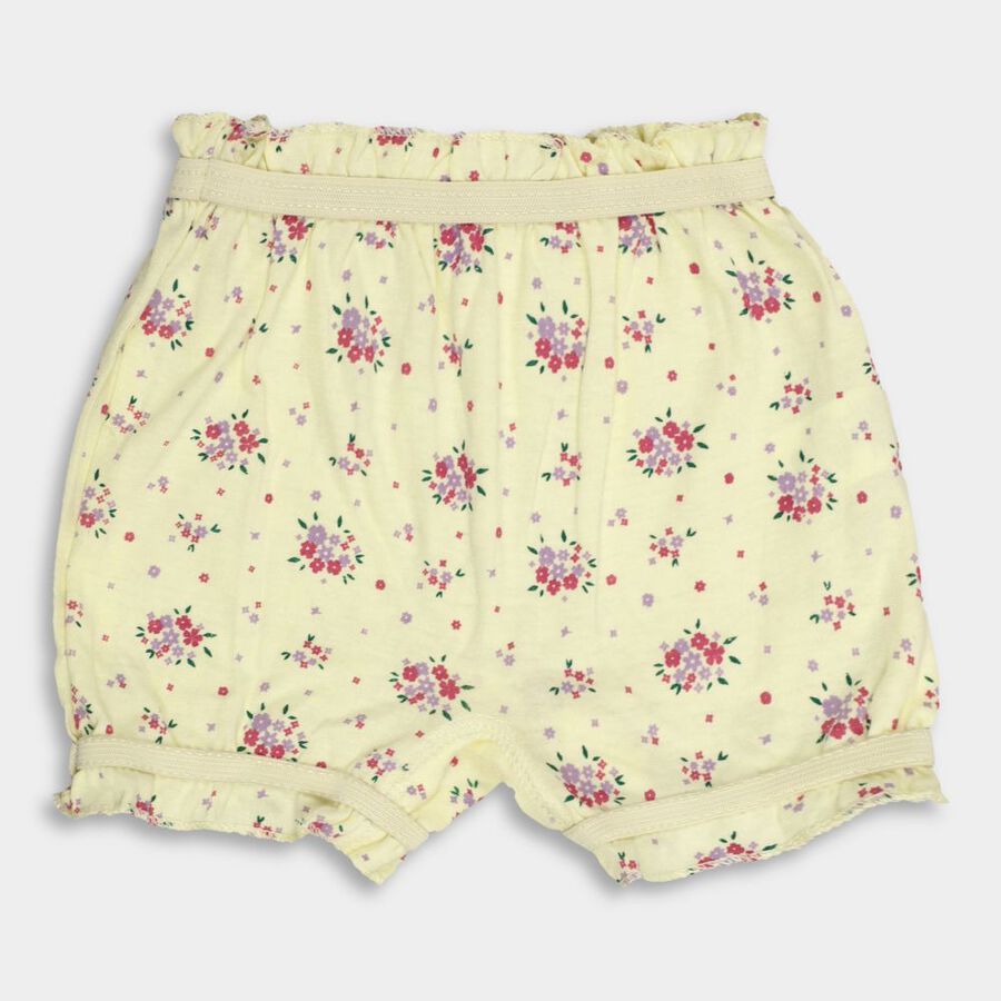 Girls' Cotton Bloomer, पीला, large image number null