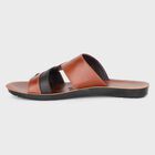 Men's Sandal, भूरा, small
