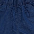 Girls' Shorts, मध्यम नीला, small