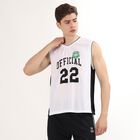 Men's Bright Snow White V-Neck Athleisure T-Shirt, White, small