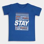 Boys' Half Sleeves T-Shirt, रॉयल ब्लू, small image number null