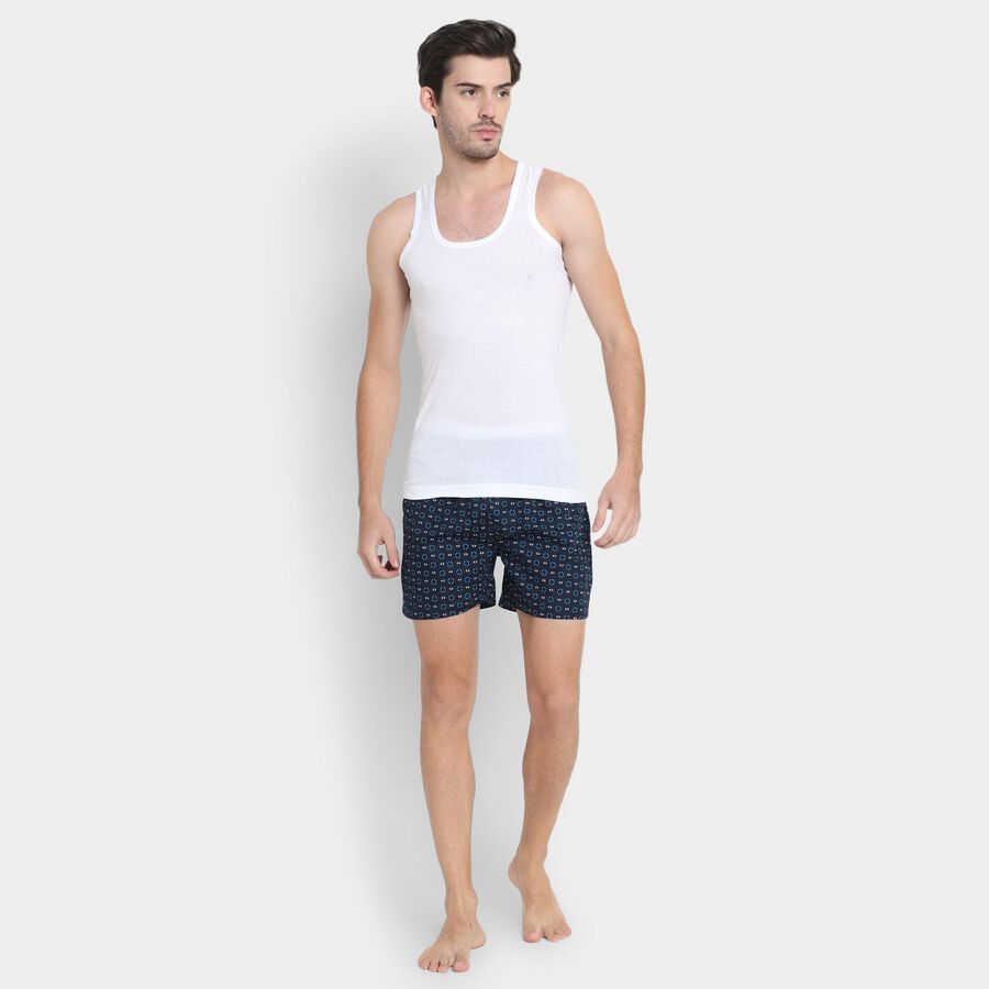 Men's 100% Cotton Vest , White, large image number null