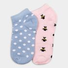 Girl's Socks (Pack of 2), Light Blue, small image number null