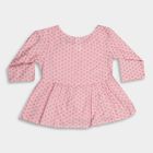 Girls' Blouse, Pink, small image number null