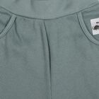 Infants Teal Jogger Waffle Knit Pyjama, टील ब्लू, small