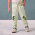 Boys' Mint Green Jogger Fit Dinosaur Pyjama, हल्का हरा, small