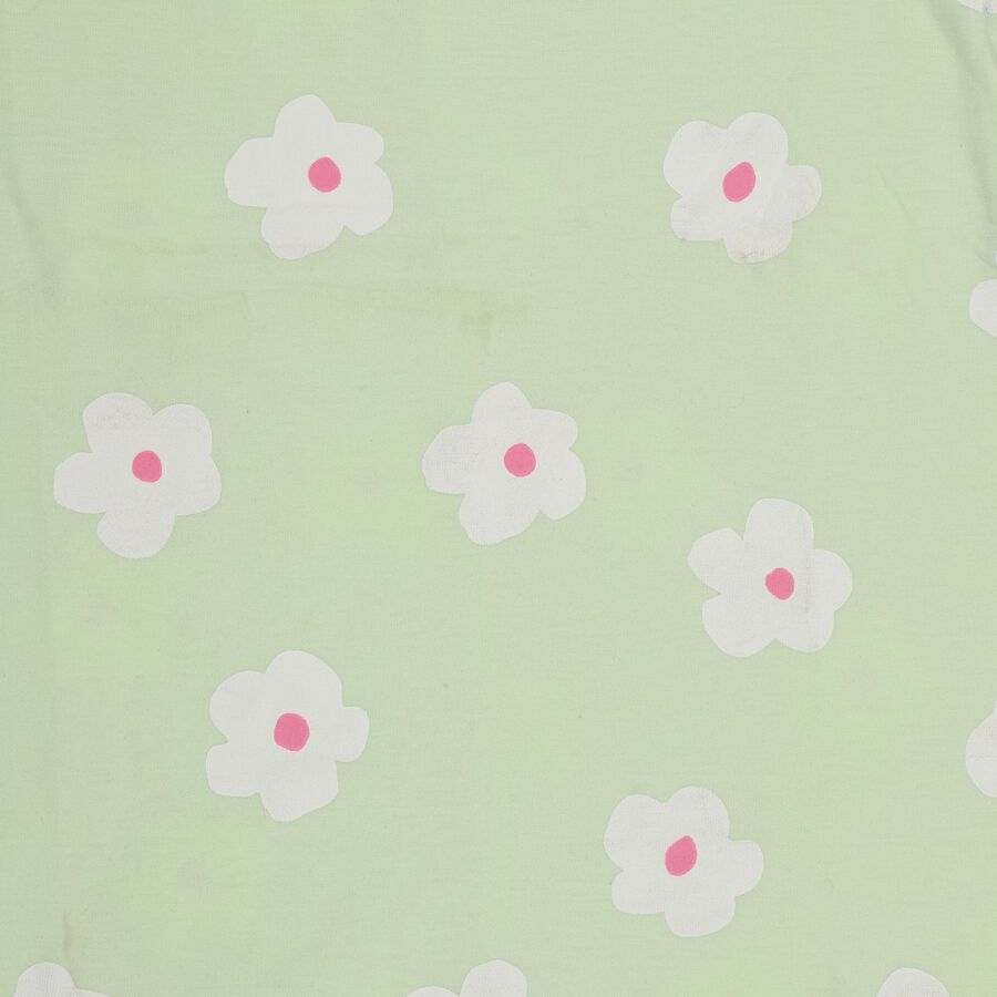 Girls' Frock, हल्का हरा, large image number null