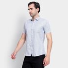 Men's Casual Shirt, हल्का ग्रे, small image number null