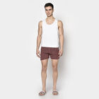 Woven Inner Elastic Boxers, Maroon, small image number null