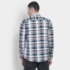 Men's 100% Cotton Casual Shirt , Teal Blue, small image number null