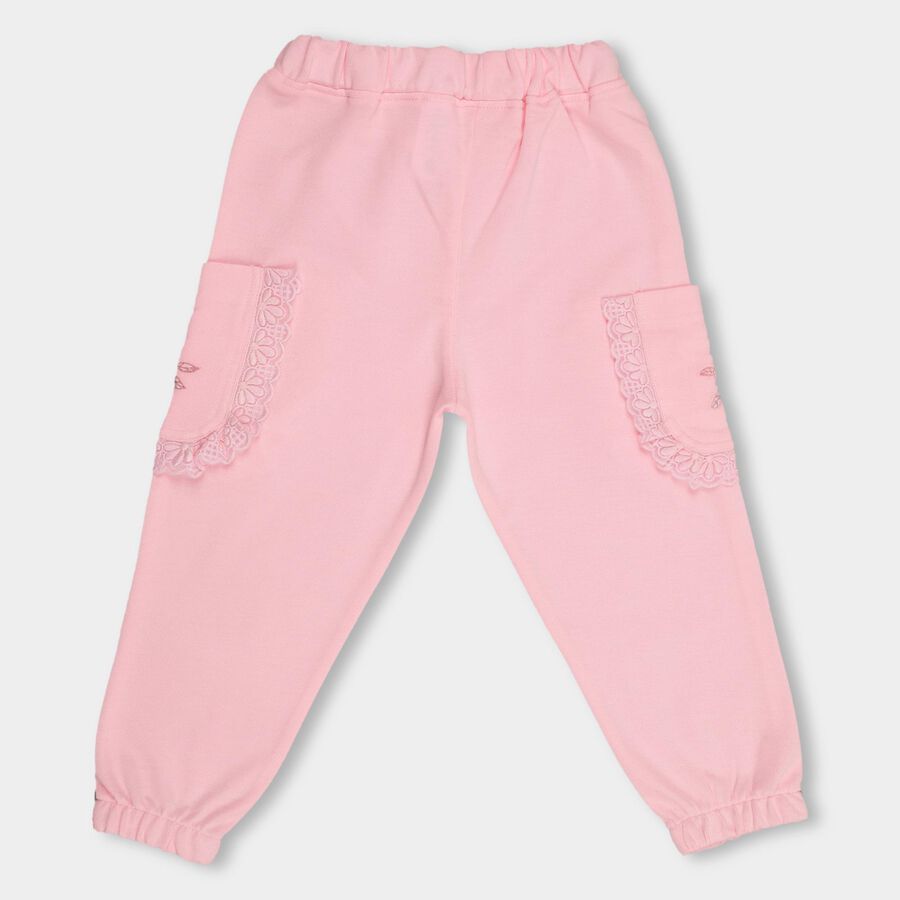 Girls' Pyjama, हल्का गुलाबी, large