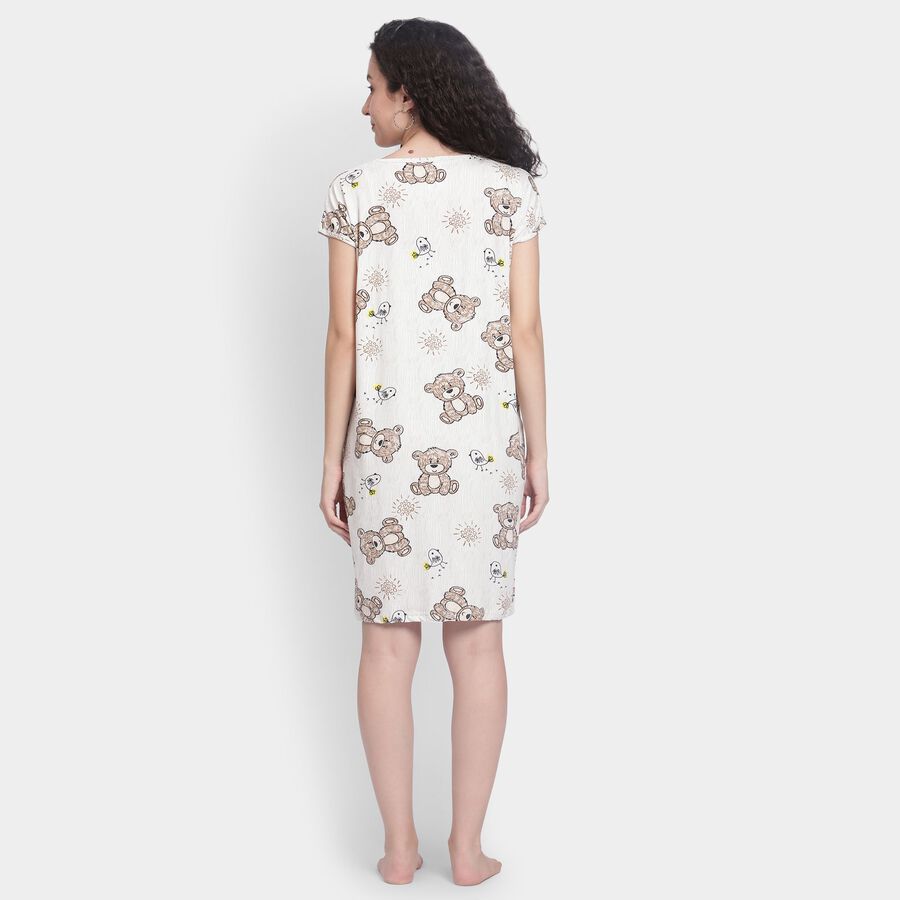 Ladies' Nighty , Off White, large image number null