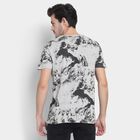 Men's 100% Cotton Round Neck Half Sleeves T-Shirt, गहरा ग्रे, small image number null