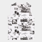 Boys All Over Print T-Shirt, काला, small image number null