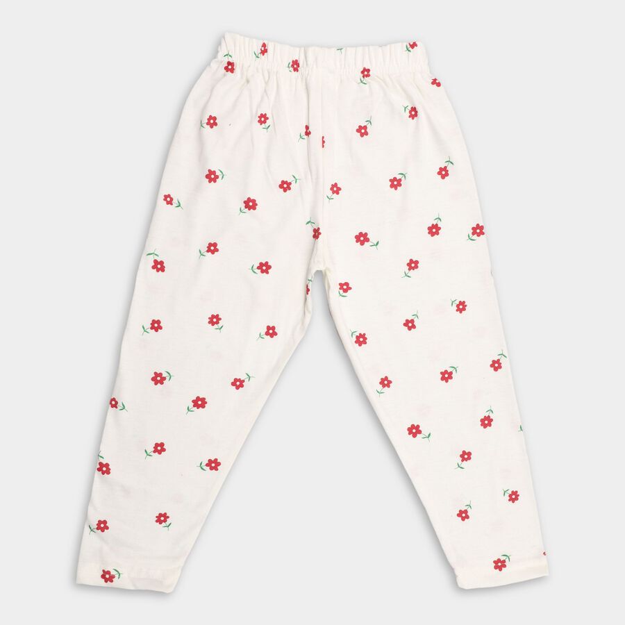 Girl's Pyjama, Off White, large image number null