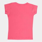 Girls Printed T-Shirt, Pink, small image number null