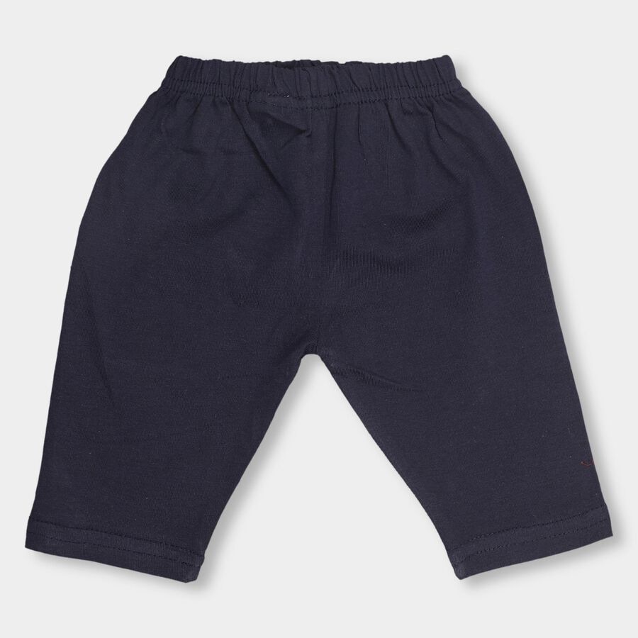 Infants' 100% Cotton Pyjama, नेवी ब्लू, large image number null