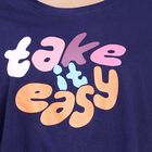 Round Neck T-Shirt, Navy Blue, small image number null