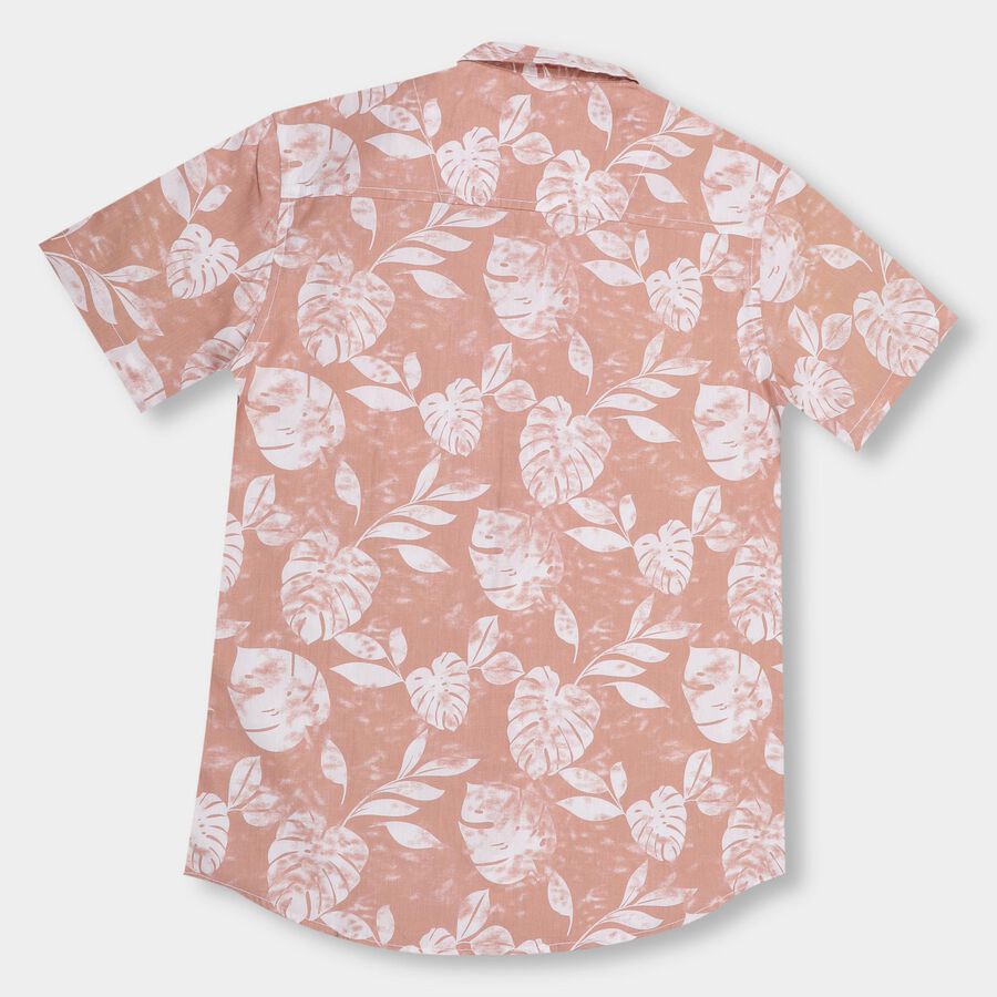 Boys' 100% Cotton Casual Shirt , पीच, large image number null