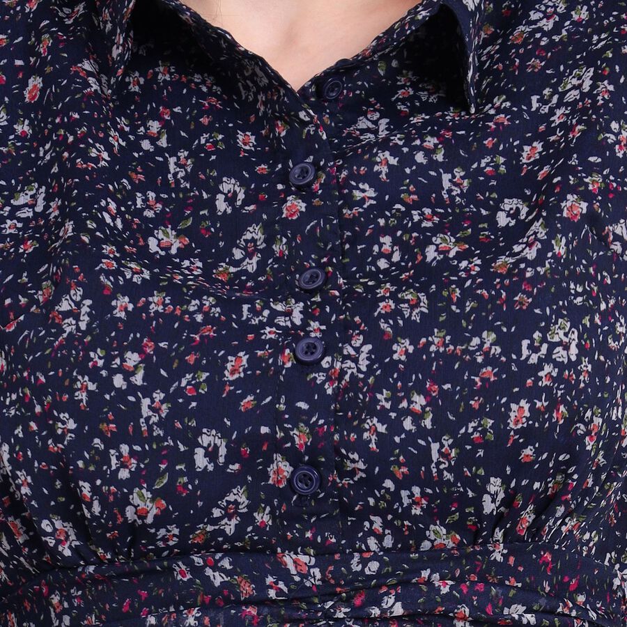 Ladies' Dress, नेवी ब्लू, large image number null