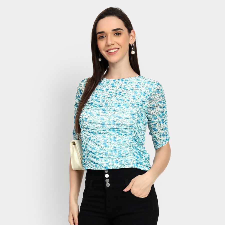 Ladies' Top, Off White, large image number null