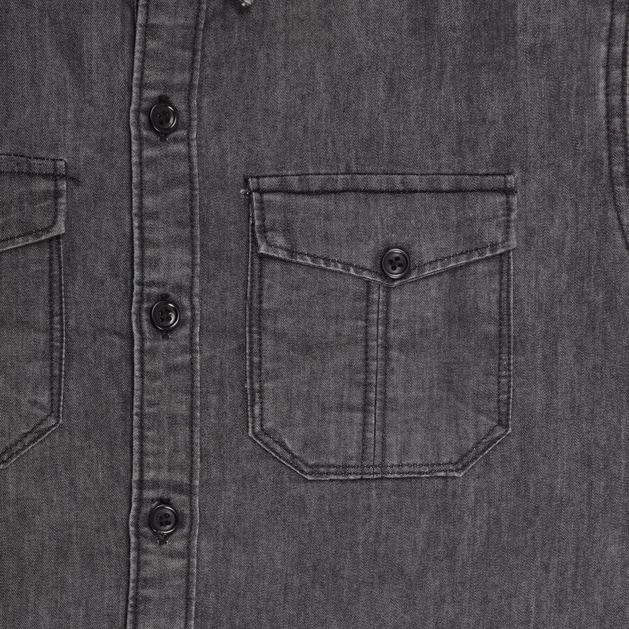Boys' Casual Shirt , काला, large image number null