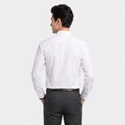Men's White Formal Shirt, सफ़ेद, small