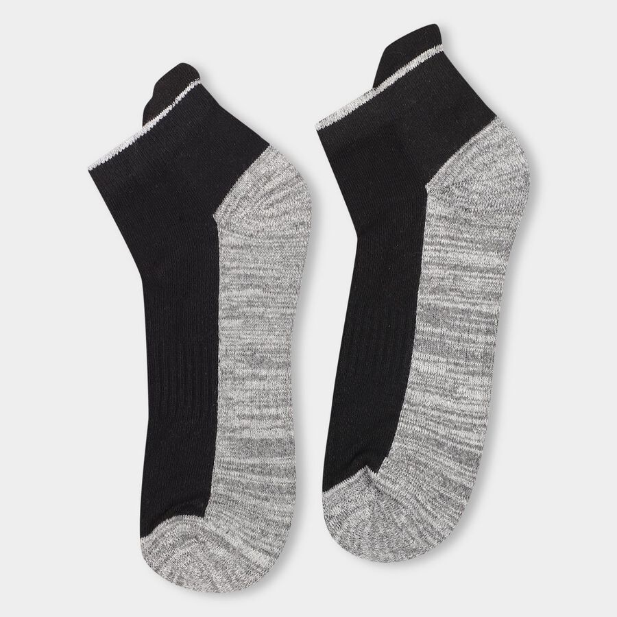 Men's Socks (Pack of 3), Navy Blue, large image number null