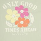 Girls' T-Shirt, हल्का हरा, small image number null