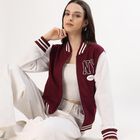 Ladies' Sweatshirt, वाइन, small image number null