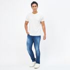 Men's Slim Fit Jeans, Dark Blue, small