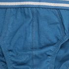 Boys' 100% Cotton Briefs , Teal Blue, small image number null
