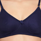 Solid Bra, नेवी ब्लू, small image number null