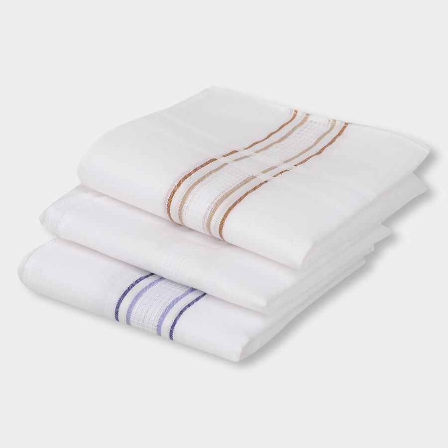 Men's Hanky, White, large image number null