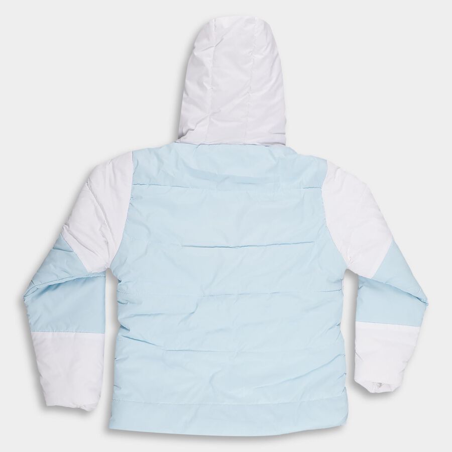 Girls' Jacket, हल्का नीला, large image number null