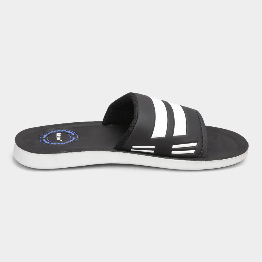Men Slip-On Sandals, Black, large image number null
