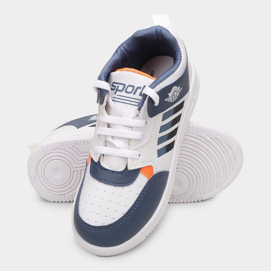 Boys' Sports Shoes, White, large image number null