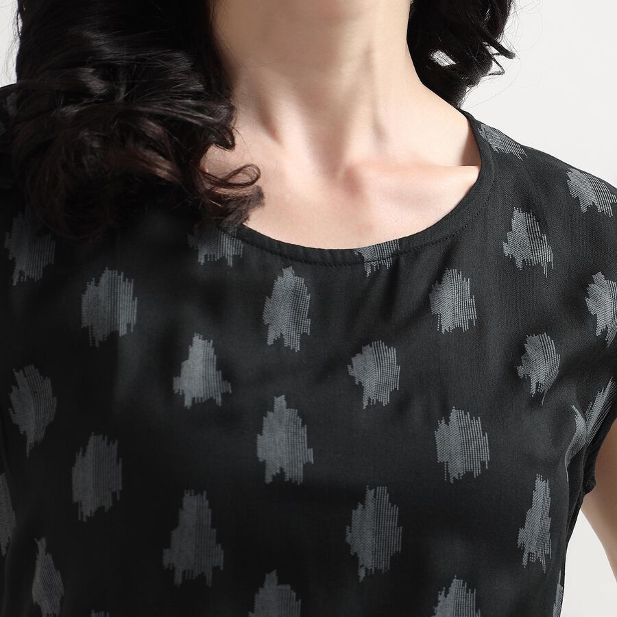 Ladies' Kurta, काला, large image number null