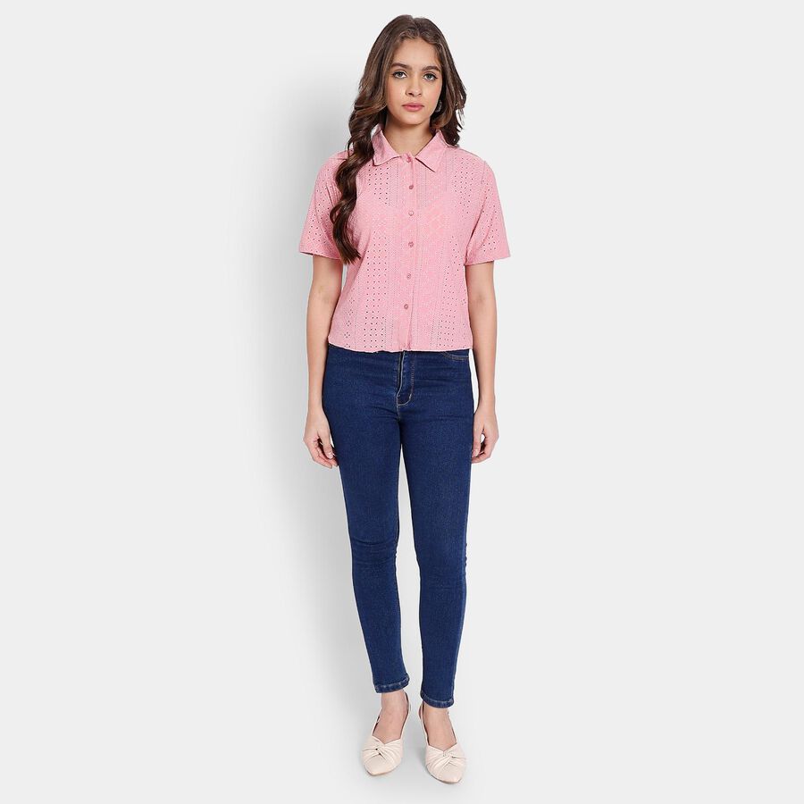 Ladies' Shirt, Purple, large image number null