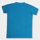 Boys' 100% Cotton Half Sleeves T-Shirt, Teal Blue, small image number null