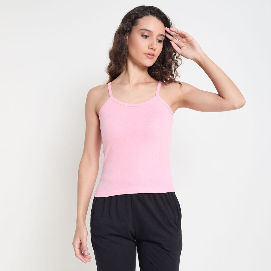 Ladies' 100% Cotton Slips, Light Pink, large image number null