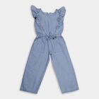 Girls' Jump Suit , मध्यम नीला, small image number null