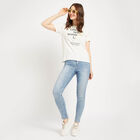 Round Neck T-Shirt, Off White, small image number null