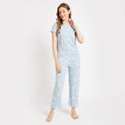 All Over Print Night Suit, Light Blue, small image number null