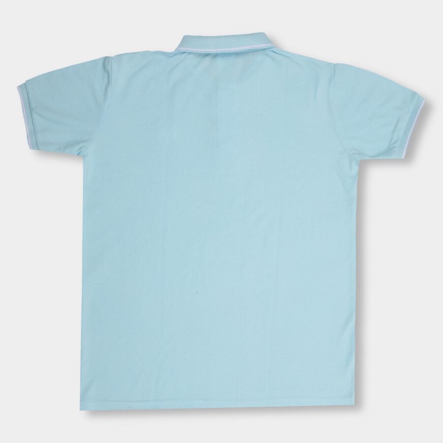 Boys' Half Sleeves T-Shirt , हल्का नीला, large image number null