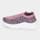 Girls' Purple Slip-On Casual Sneakers, Purple, small