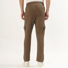 Men's Muted Brown Cargo Jogger, Brown, small