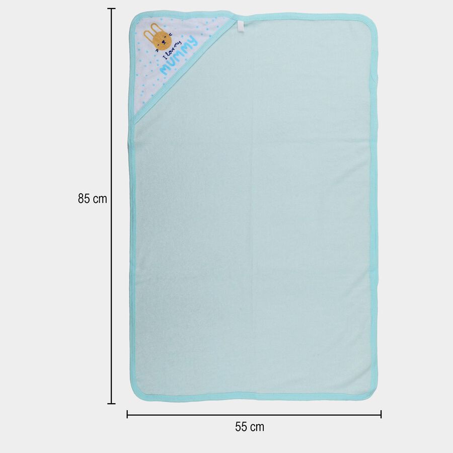 Infants' Towel, हल्का नीला, large