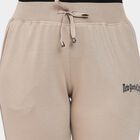 Ladies' Track Pants , Beige, small